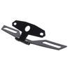 Adjustable Motorcycle License Plate Bracket Universal Folding License Plate Tail Light Mount Holder for ATV Motorbike