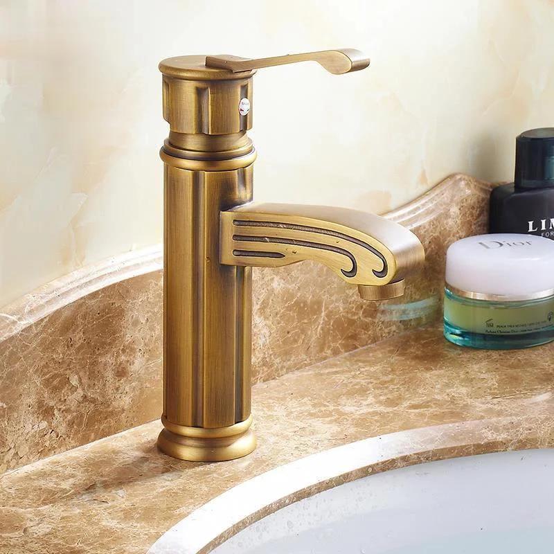 Bathroom Sink Faucet High Quality Bathroom Mixer Tap Torneira Soild Brass Water Tap Modern Deck Mounted Basin Faucets Brass