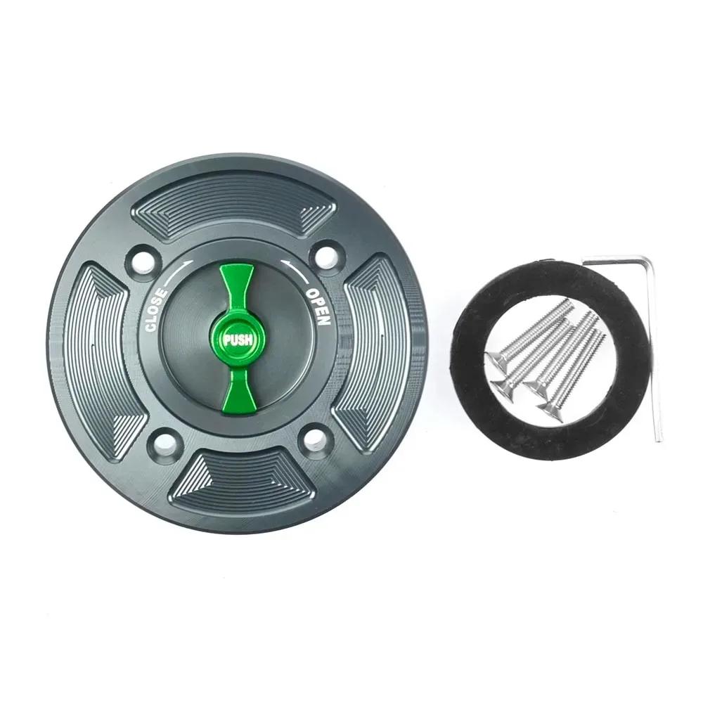 CNC Fuel Tank Cap Cover For Kawasaki Z650 Z900 2017-2019 Z400 2019-2020 Ninja 650 2017-2019 NINA400 2018-2020