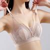 Slim Bra Designed for Women Without Underarms and With Lace-hugging Structuresexy Lace Bra That Prevents Sagging