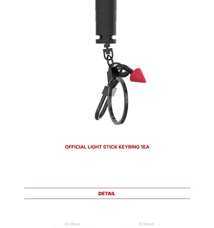 BABYMONSTER Light Stick Keyring