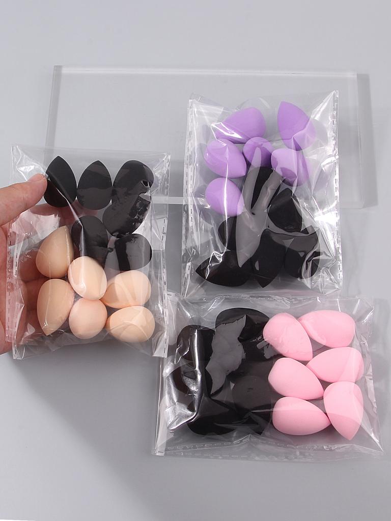 12PCS multi-color mini beauty egg, super soft non-latex makeup egg,dry and wet dual-purpose sponge egg,makeup sponge powder puff