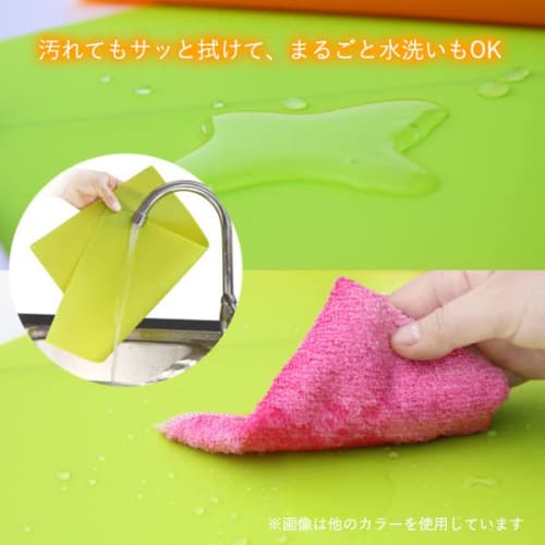 Silicone Placemat, Compact, Cuttable, Washable, Cute, Flexible, for Pots and Cups, Transparent