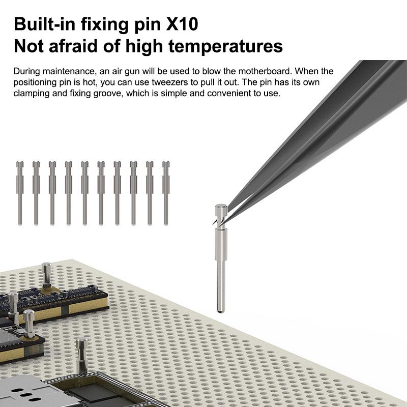 18 видов Универсальная термостойкая платформа для обслуживания Пин для фиксации печатной платы, микросхемы, ИС, Инструменты для ремонта мобильных телефонов