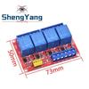 TZT 1/3PCS 1 2 4 8 Channel 5V 12V Relay Module Board Shield With Optocoupler Support High and Low Level Trigger for Arduino