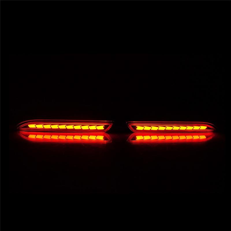 LED Rear Bumper Brake Light For Honda City -2024 ELYSION -2024 Odyssey 2015-2024 Accessories Reflector