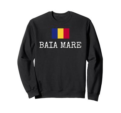 Baia Mare Romania Country Family Travel Romania Travel Men's Sweatshirt