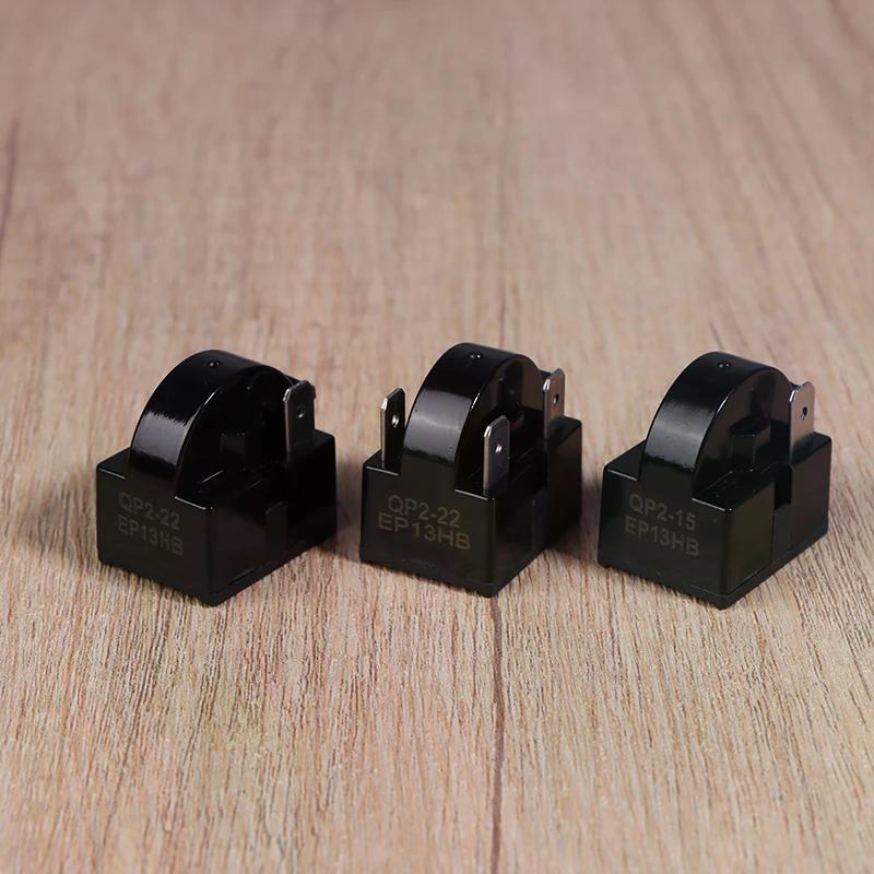 1Pc Refrigerator PTC Starter Relays 1/2/3/4Pins Compressor Overload Protector Refrigerator PTC Starting Relays Accessories