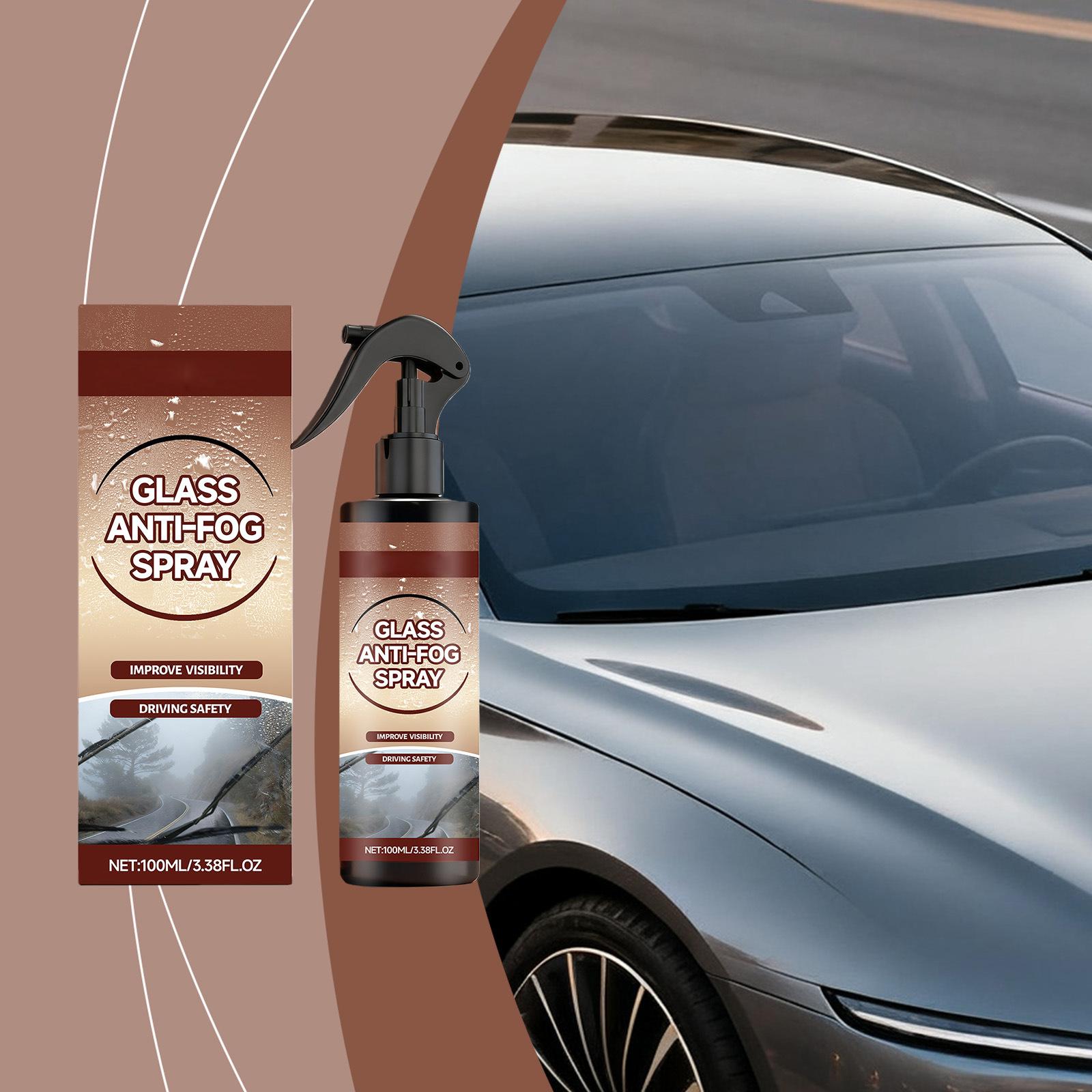 

-fog spray for : Keeps clear and improves visibility in rainy or foggy weather. 100ml One Size