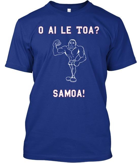 

Toa Samoa T-Shirt Made in the USA Size S to 5XL Unisex T-Shirt S
