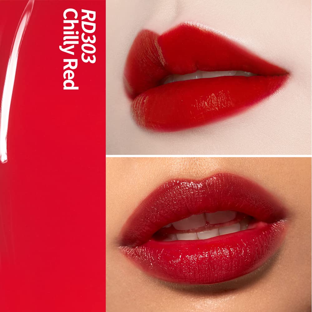 ETUDE Dear Darling Water Gel Tint, 9 opțiuni pentru efect de lungă durată, cu culori fructate, suculente, umede și intense.