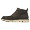 Leather Breathable Shock Absorbing Lightweight Comfortable Fashion Ankle Outdoor Boots Men Boots Dark-Brown A2GQQA58