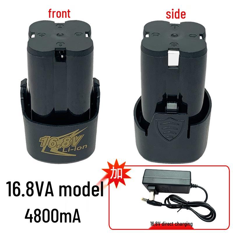 12V Cordless Electric Drill & Screwdriver with 16.8V Rechargeable Lithium Battery