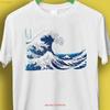 The Great Ramen Off Kanagawa Under a Wave Japanese Art Japan Funny Meme T Shirt Style Gamer Cult Movie Music P3220 Vintage