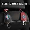 Car Stickers For Alfa Romeo Car Headrest Back Seat Hook Car Seat Hanger Organizer For Alfa Romeo 159 Giulietta Giulia Mito Stelv