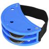 Foot Tambourine 6-Pack Orff Percussion Instrument with Adjustable Strap for Classroom Music Rhythm Training and Performance