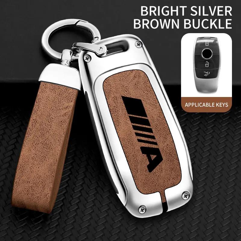 Zinc Alloy Car Key Cover for Mercedes-Benz A-Class Remote Control Cover Mercedes-Benz A180 A200 Key Cover Accessories
