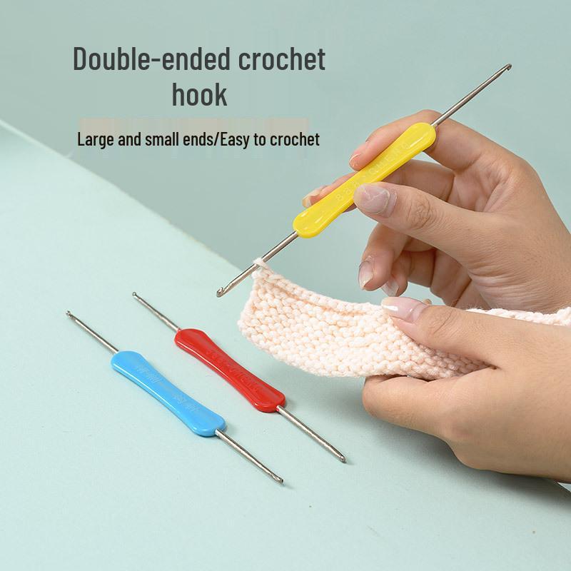 

Набор двухсторонних крючков и спиц для вязания - 5 штук