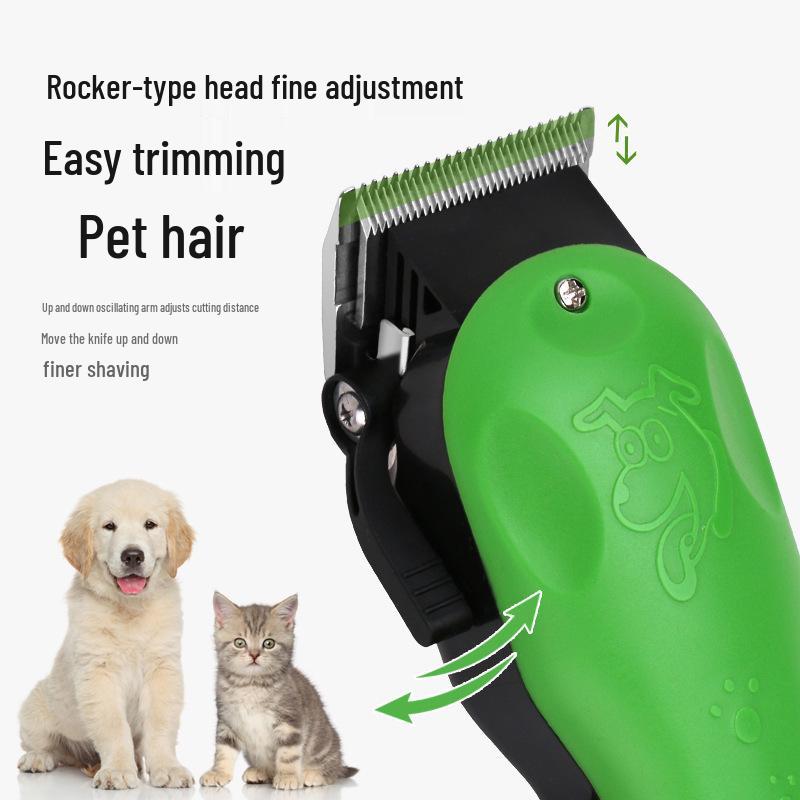 Electric Dog Hair Trimmer & Grooming Scissors Set