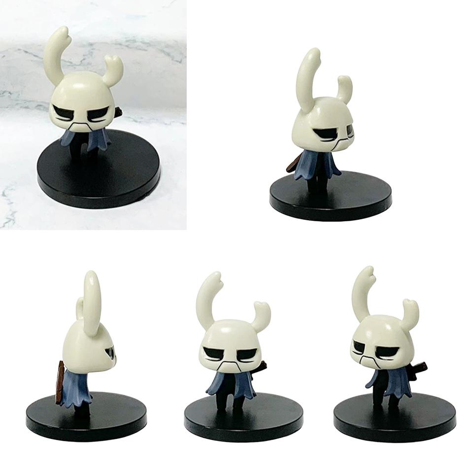NEW Hollow Knight 6PCS Q-Version Anime Figure Hollow Knight PVC Action Figure Hornet Figurine Collectible Model Toys Kid Gift