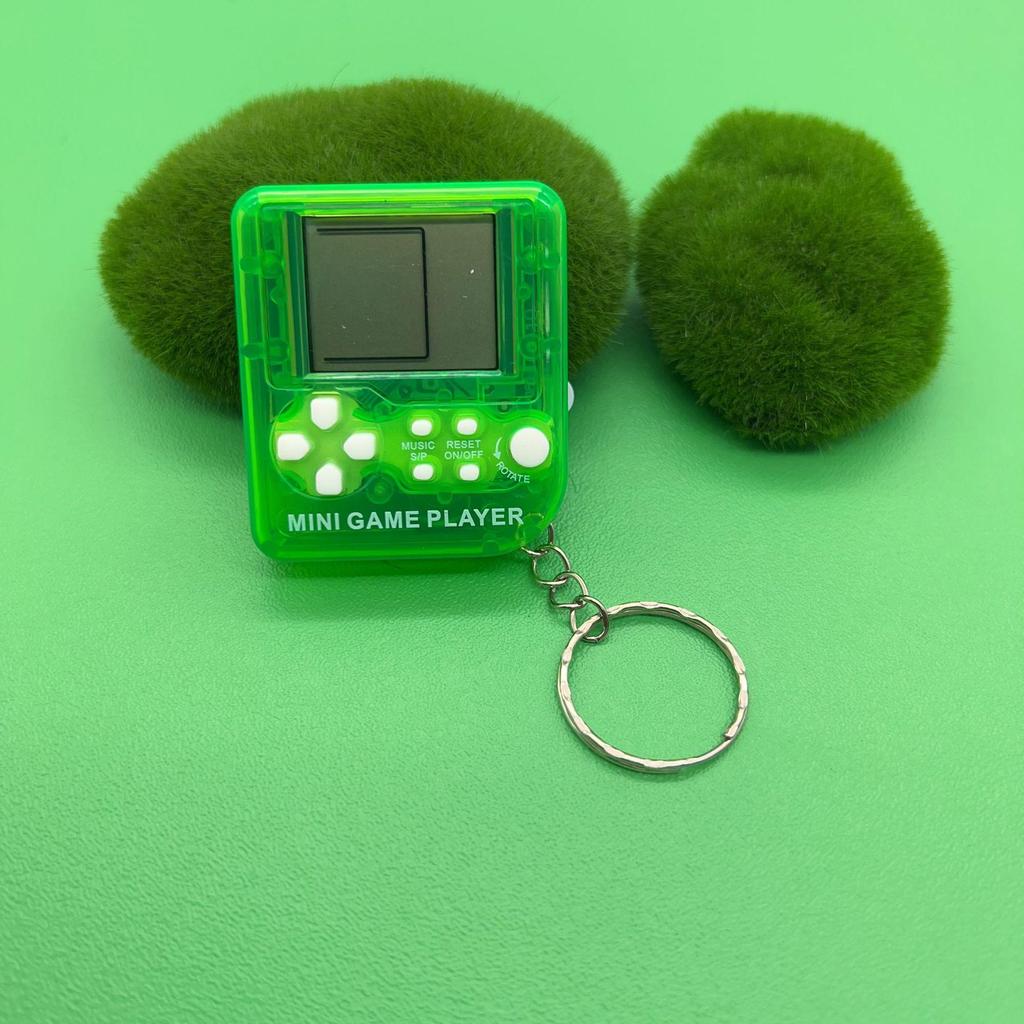 Mini Tetris Handheld Game Console Keychain