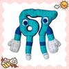 25cm STEAL A BRAINROT Blu No. 67 Peluche Casa Carina Bambole Gioco Dintorni Blu No. 67 Giocattoli Morbidi per Bambini Regali di Compleanno