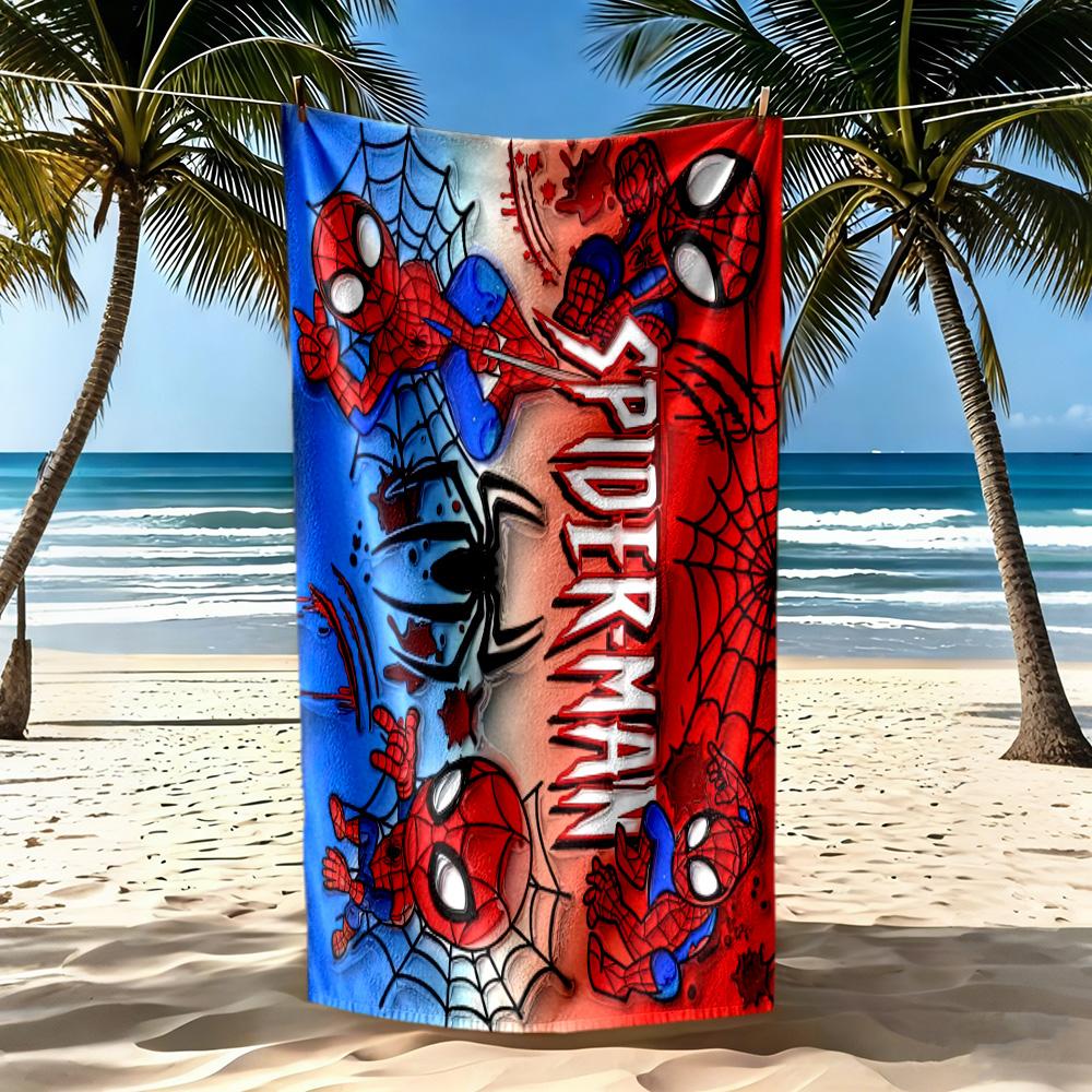 Superman Beach Towel High Absorbency & Quick-Dry Comfortable Lightweight