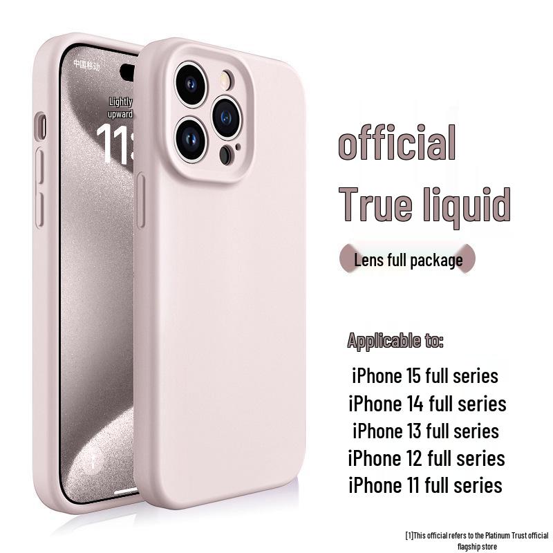 Apple Titanium Color iPhone 17 Pro Max Case, Liquid Silicone