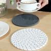 3Pcs Kitchen Table Mats Heatproof Colorful Dish Pad With Nonslip Base For Home Dining Protections Use
