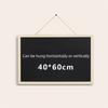 Freestanding Blackboard Wooden Mini Board Activity Sign Drawing Board  Tabletop Menu Board