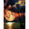 Full 5D Diy Diamond Painting Moon Landscape World Diamond Embroidery Cross Stitch Home Decor Handmade Gift