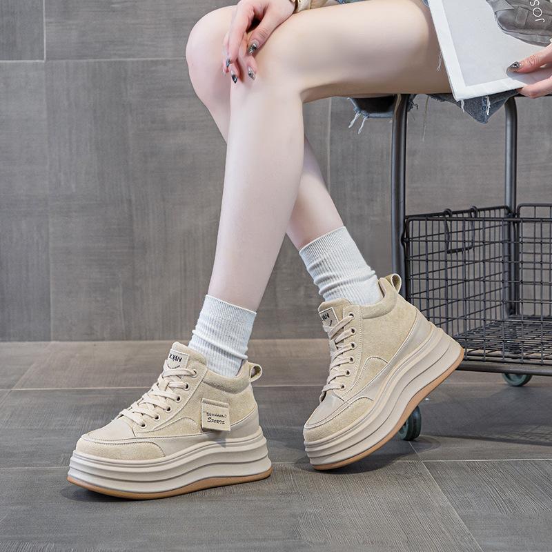 99131 leather little white shoes women's autumn new breathable feet small versatile casual board shoes