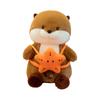 Cute Water Lazy Plush Toy Children's Pillow Backpack Plush Toy (without Label)