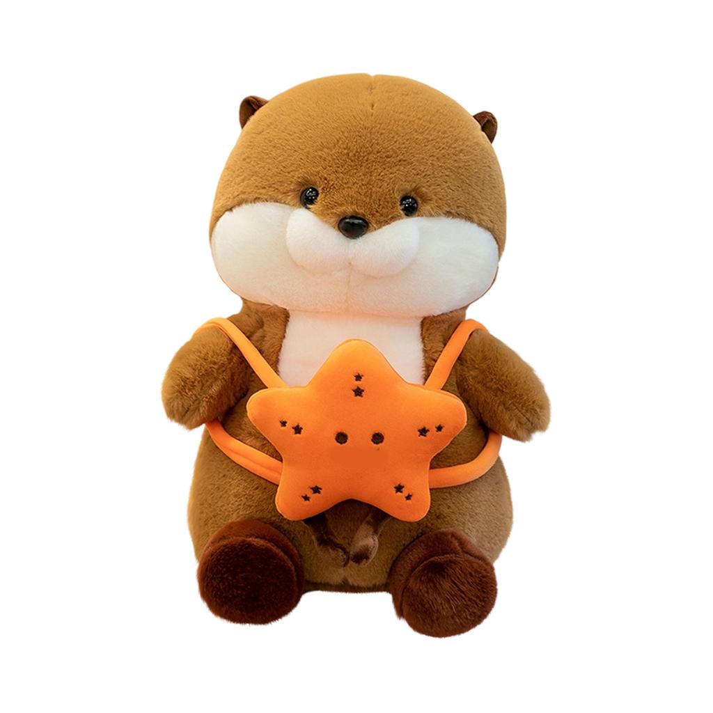 Cute Water Lazy Plush Toy Children's Pillow Backpack Plush Toy (without Label)