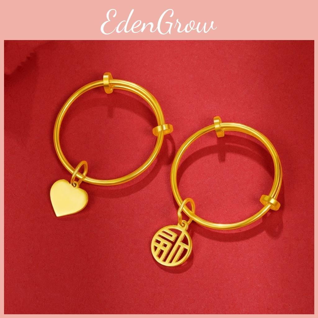 Brass Chic Gold Plated Ring With Customizable Fit And Symbolic Designs Women For