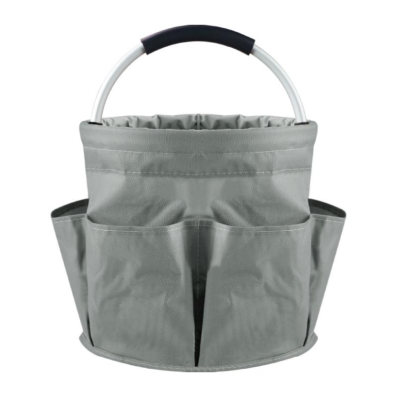Lightweight Foldable Beach & Picnic Basket - Portable Handheld Storage and Wash Bag