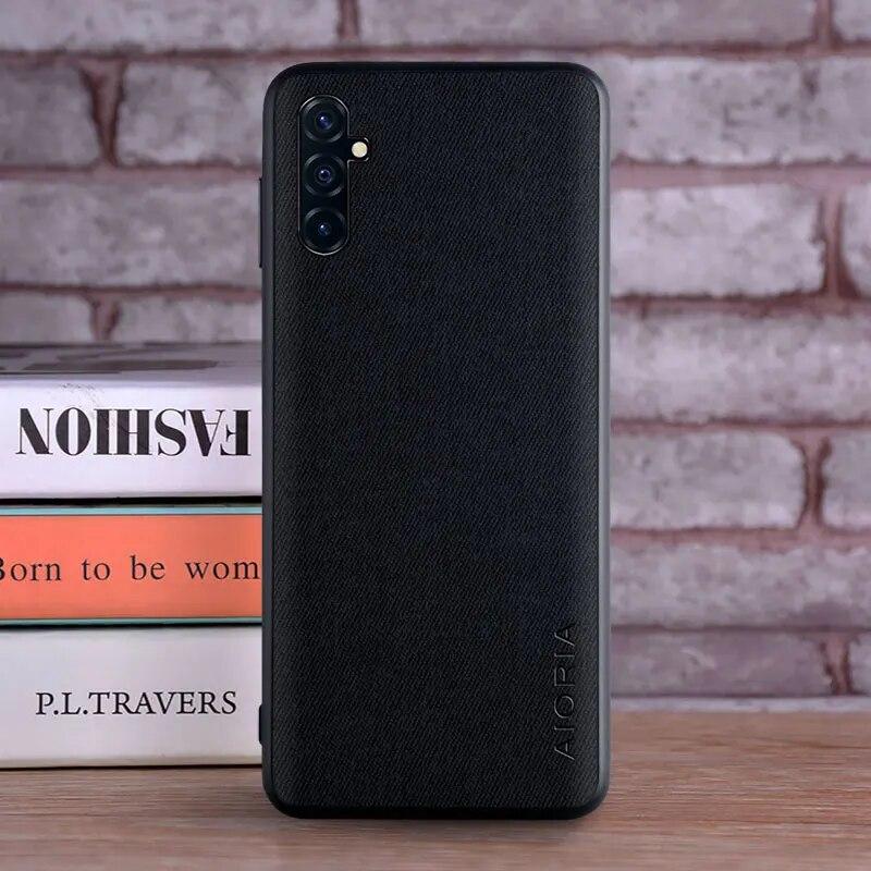Case for Samsung Galaxy A13 5G Coque Luxury Textile Leather Skin Soft TPU Hard Phone Cover for Samsung Galaxy A13 Case Funda