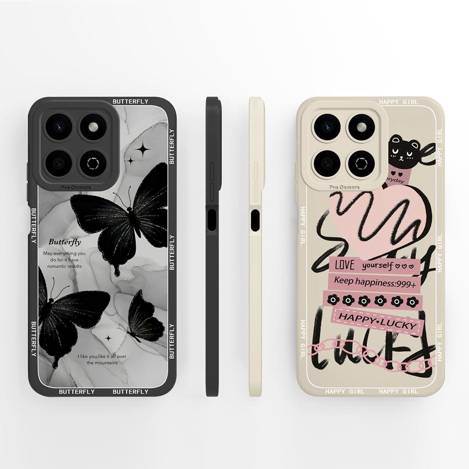 Case For Honor X7 X7A X7C X7D Artistic Oil Painting Floral Soft Silicone Anti Drop Cover For HonorX7 X 7A X7C X7D Fundas Coque
