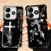 Gothic Cyber Sigil Cross Soft Phone Case For Xiaomi Poco X7 X8 Pro Max X6 X5 X3 F8 Ultra F7 M8 M7 M5S Redmi 15C 15A 15 14C 13C 1