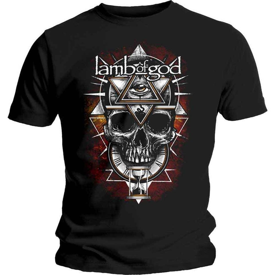 Lamb of God: All Seeing Red T-Shirt (Officially Licensed) Large L