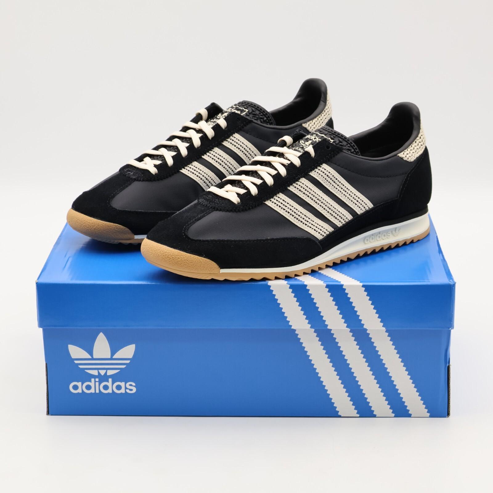 JI2745 adidas Originals SL72 OG Core Black Wonder White Off White (Women s) 9.5W