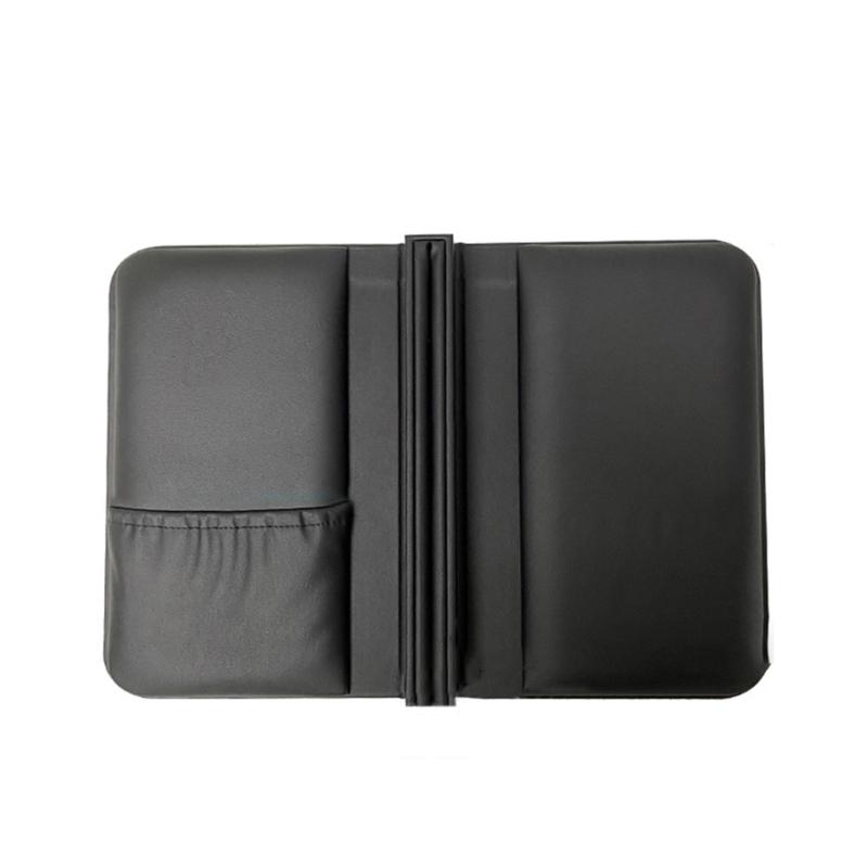 

Portable Earring Storage Book Versatile Jewelry Book Case Earring Holder with Secure Fastener for Watch Studs S чорний