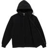 New Era Solid Color Hooded Zip-Up Long Sleeve Jacket Unisex jackets Black 14398011