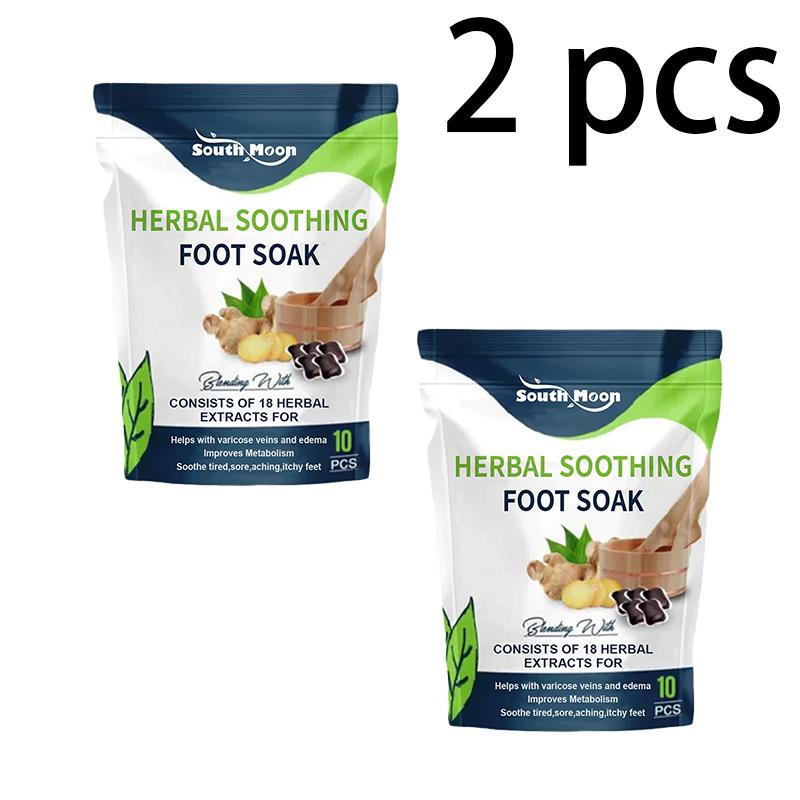 South Moon Bylinné vrecúška na kúpeľ nôh Masáž pokožky tela Spevňujúci namáčací gél na nohy Ošetrenie Vrecúška na kúpeľ nôh