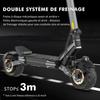 Trottinette Electrique Pliable 10'' Ecran LED 4,5'' 1000W 55km Autonomie 3 Vitesse 45km/h Max Batterie 48V/18,2Ah Scooter Adulte