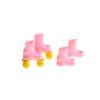 2Pair Roller Skate Fancy Doll Shoes Toys For Girls Christmas Decorative