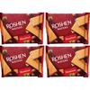 Roshen Barquillos Wafle con relleno de nuez 72 g x 4 unidades
