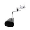 Drum Clamp Metal Cowbell Holder with Cowbell Adjustable Cowbell MountIng Bracket Clamp Percussion Instrument Accessories