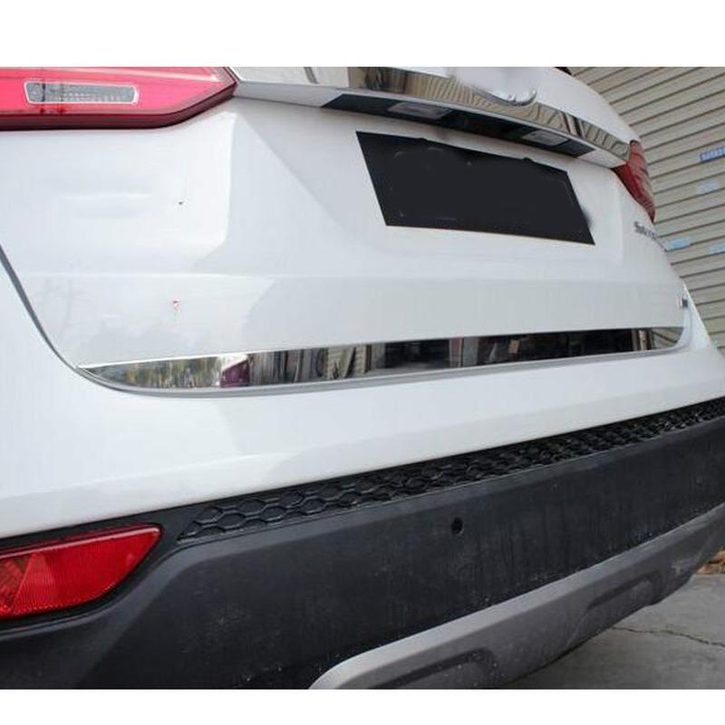Car Rear Door Trunk Lid Tailgate Strip For Hyundai IX45 SantaFe 2013 2014 2015 2016 2017 2018 Trim Auto Exterior Accessories