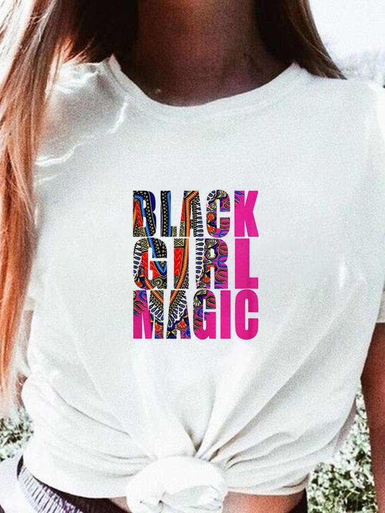 Women Tees Harajuku Fashion Cartoon Print Summer Trend New Style Vacation Tops Short Sleeve Unisex Tshirts Y2K Graphic T-Shirt